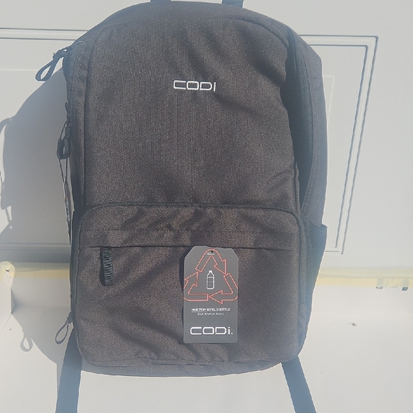 Black Minimalist Backpack with Durable Fabric - Picture 1 of 6